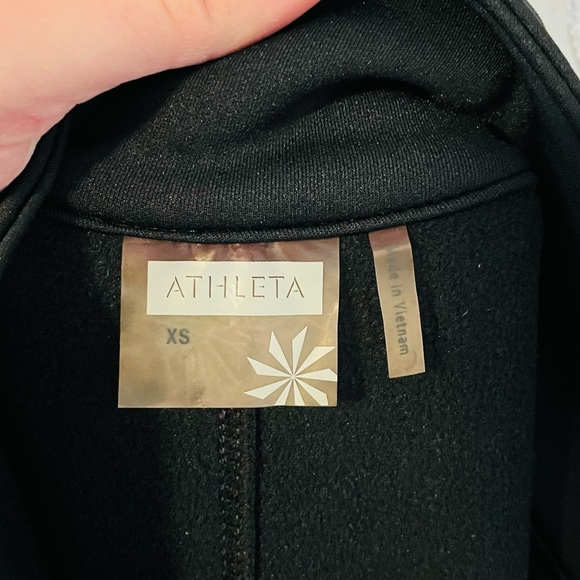 Athleta Black Fleece Lined Dress - Picture 6 of 7